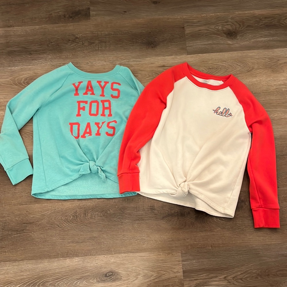 Girls sweatshirts